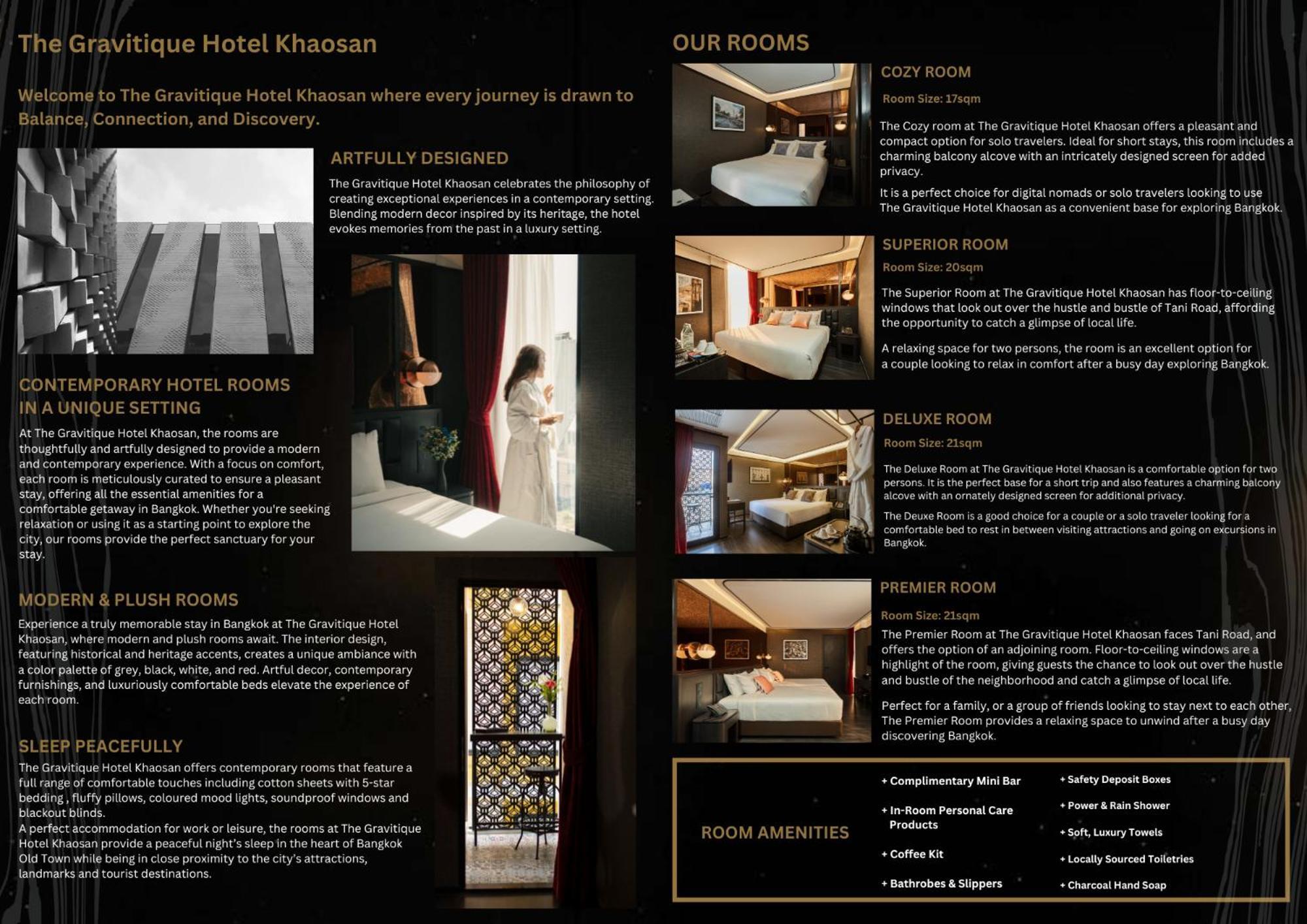The Gravitique Hotel Khaosan Бангкок Экстерьер фото
